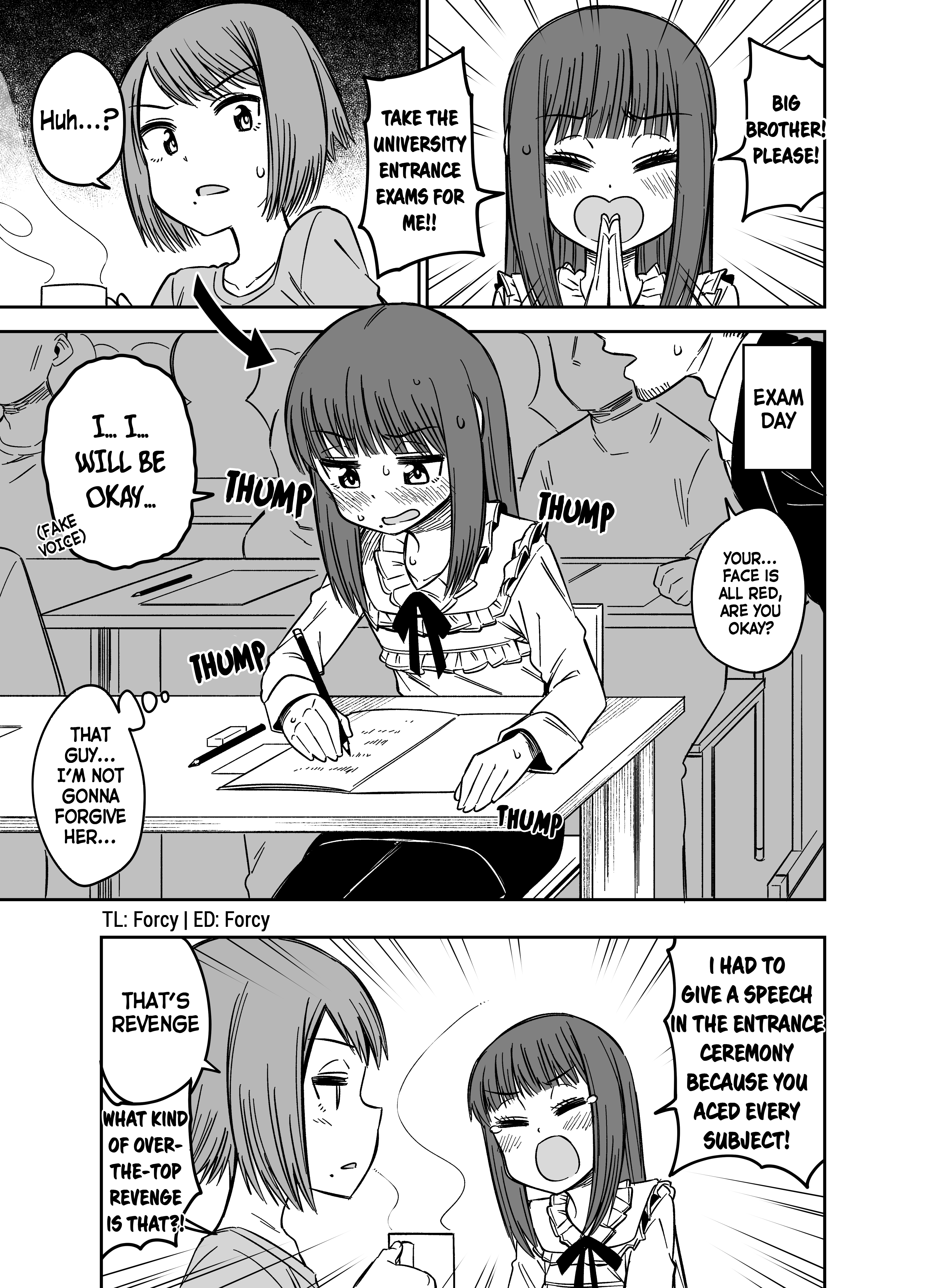 Entrance Exam Substitute Cross-dressing Boy | Chapter 1 | Hachirumi