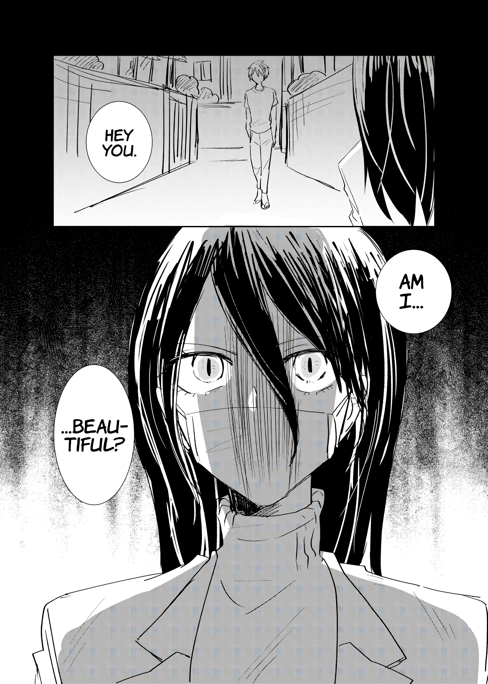 Slit mouth woman manga