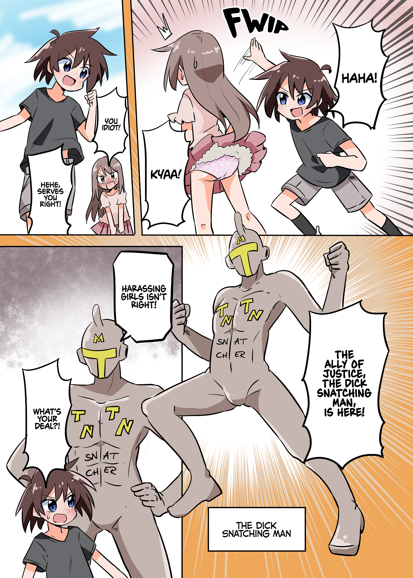 The Dick Snatching Man manga